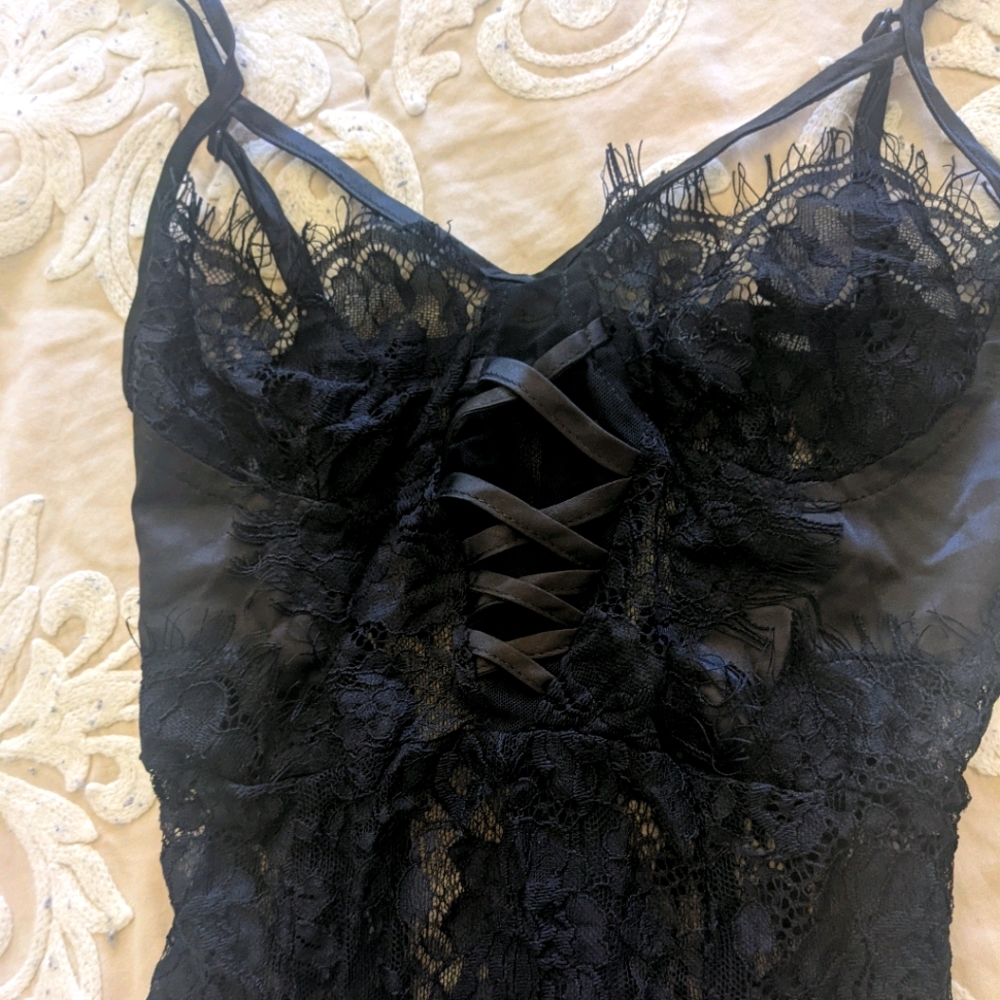 Black Lace Lingerie from Fashion Nova (never used)